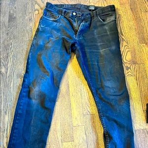 Mens Black Denim Jeans